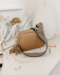 Jacinta Crossbody Bag - Latte