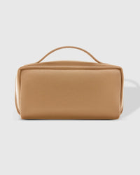 Ellis Makeup Bag - Tan