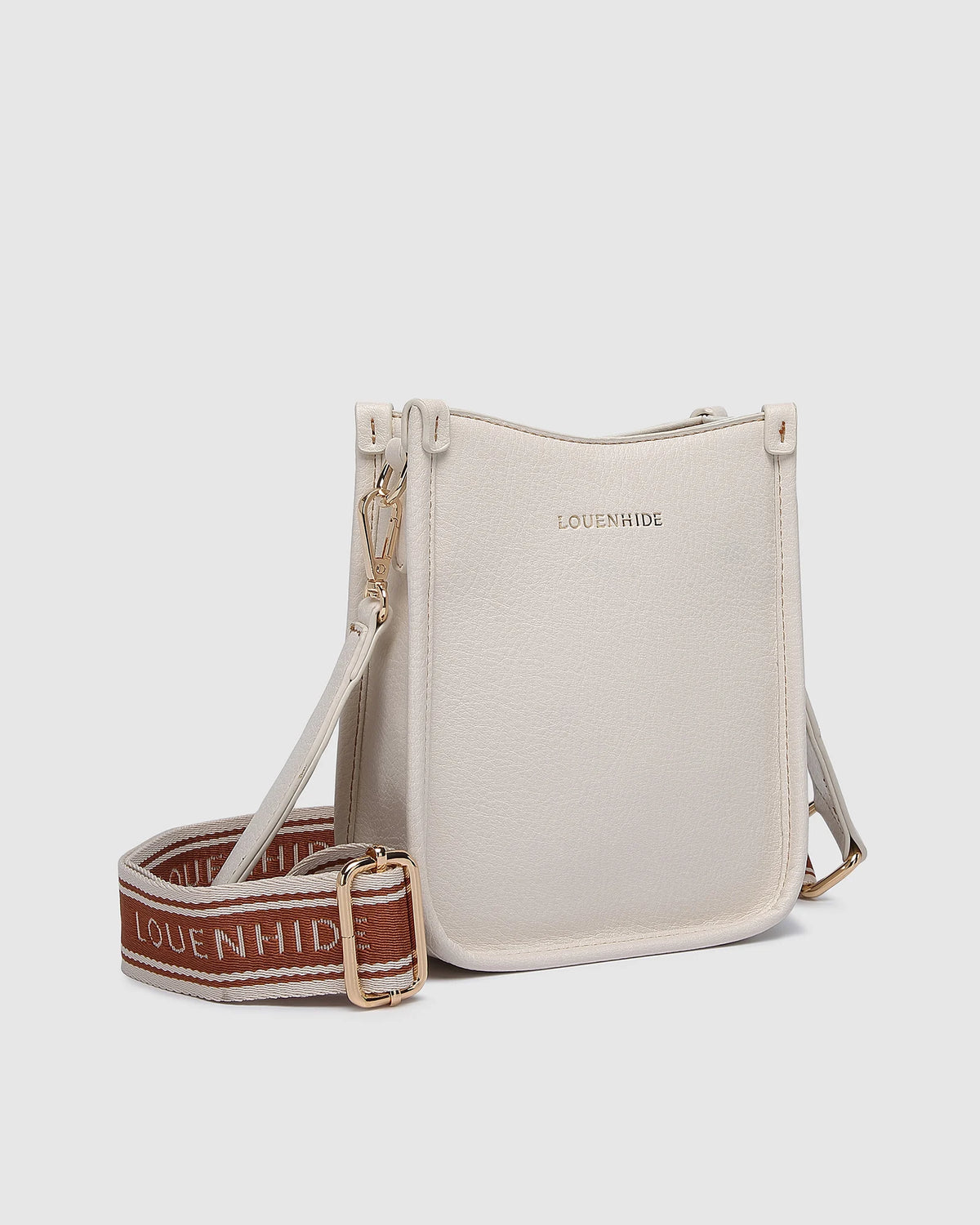 Parker Logo Crossbody Bag - Vanilla