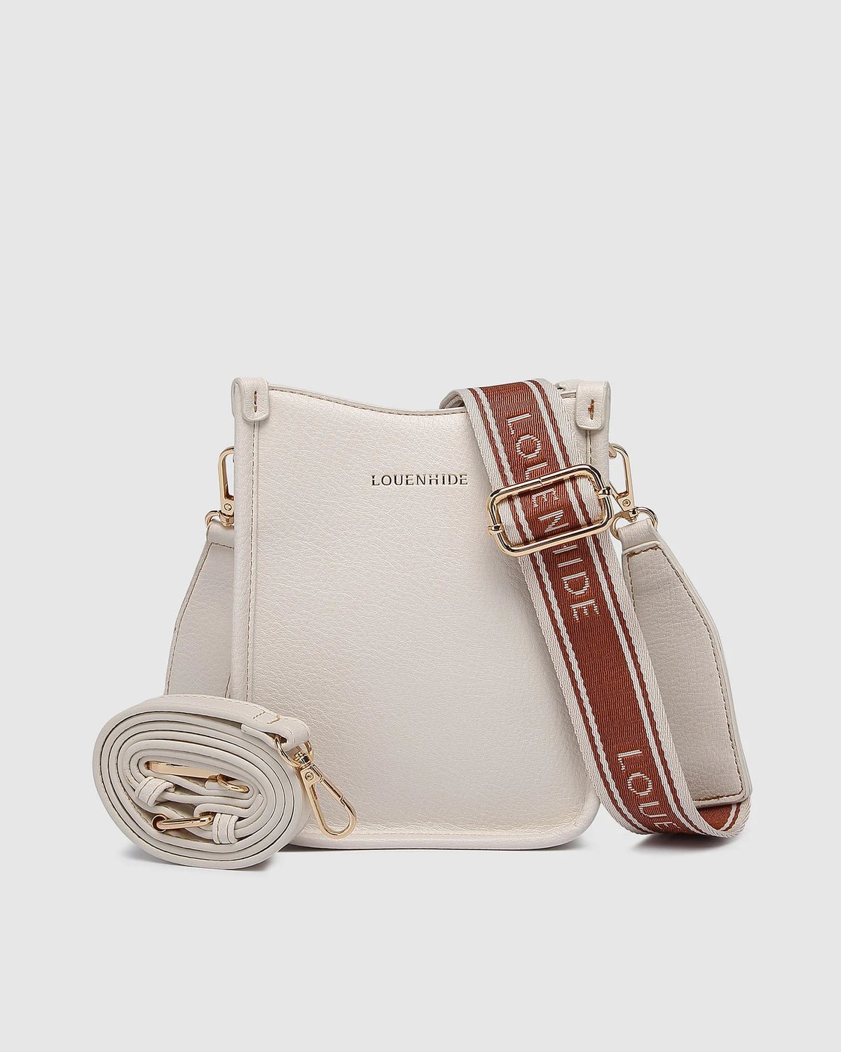 Parker Logo Crossbody Bag - Vanilla