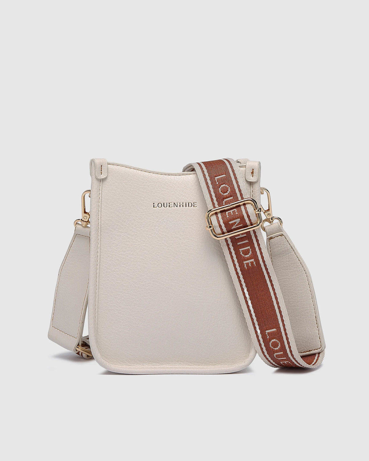 Parker Logo Crossbody Bag - Vanilla