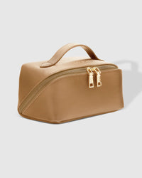 Ellis Makeup Bag - Tan