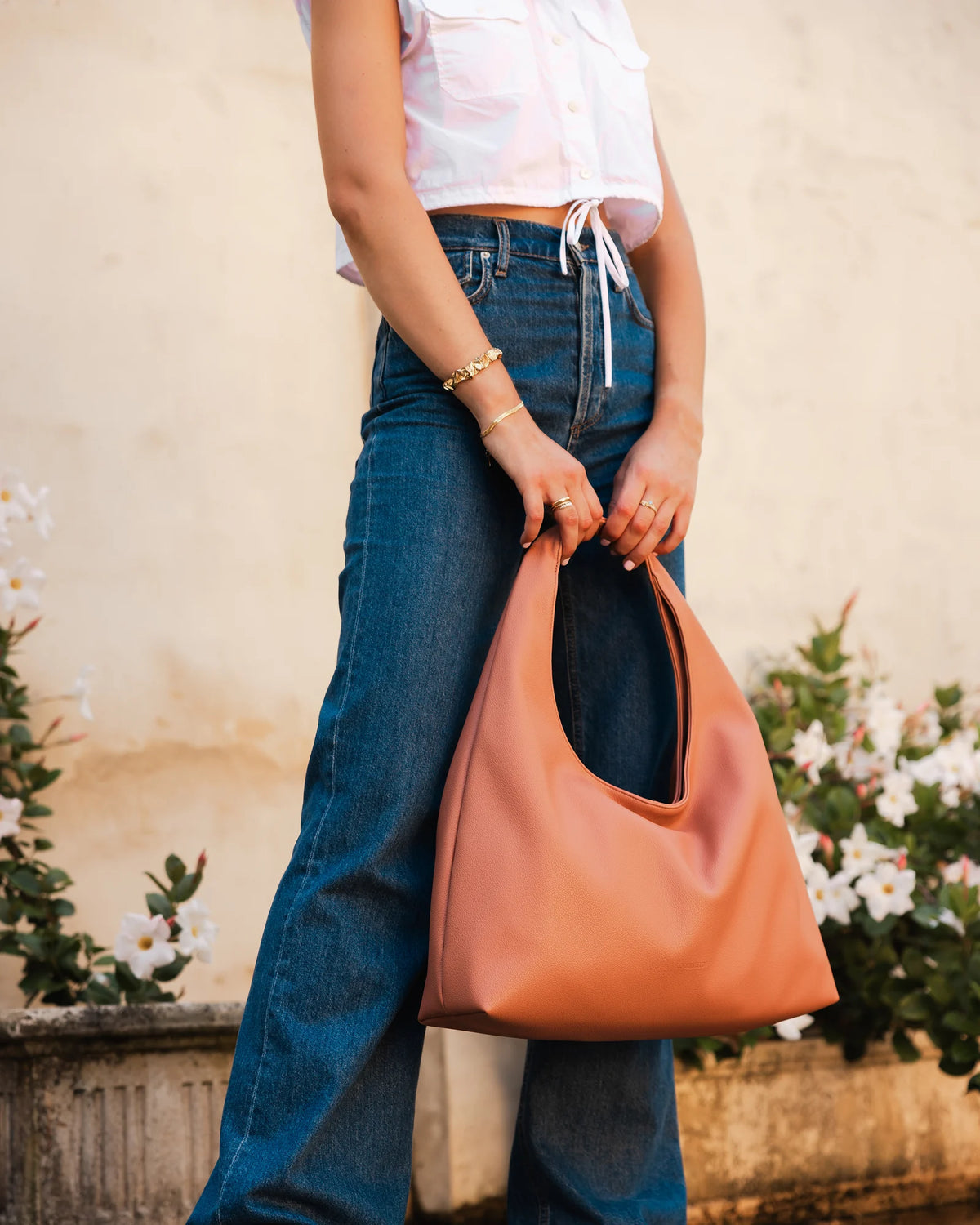 Monaco Shoulder Bag - Clay