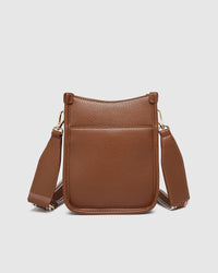 Parker Logo Crossbody Bag - Tan