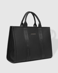 Manhattan Logo Tote Bag - Black