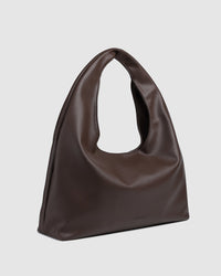 Monaco Shoulder Bag - Chocolate