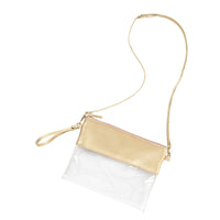 Gold Clear Purse