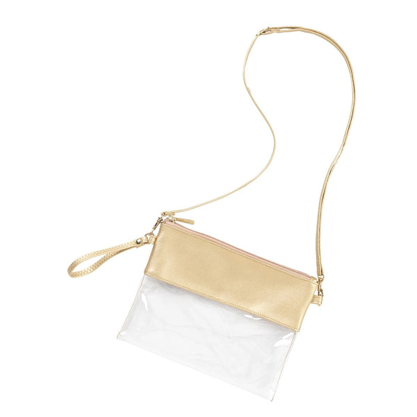 Gold Clear Purse