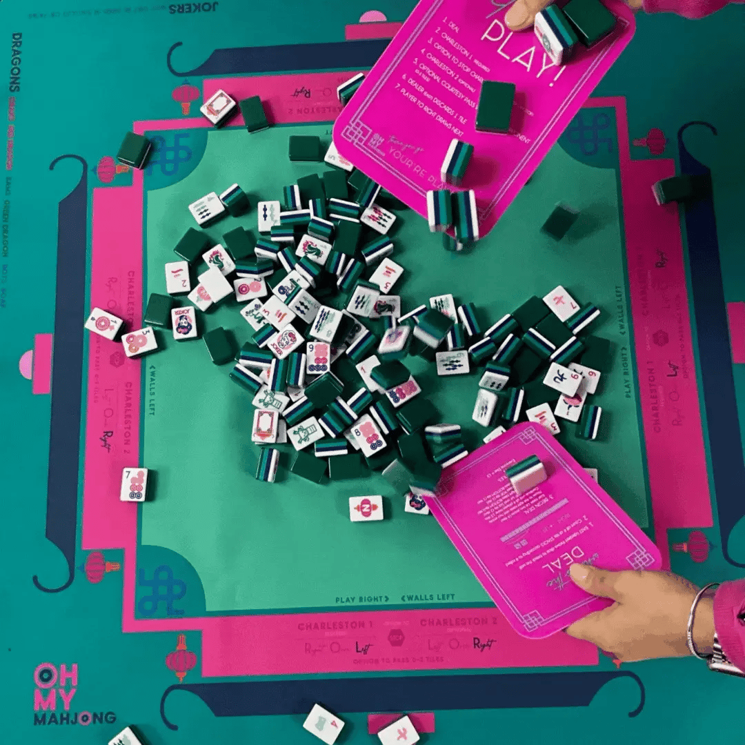 Pink Tile Shufflers