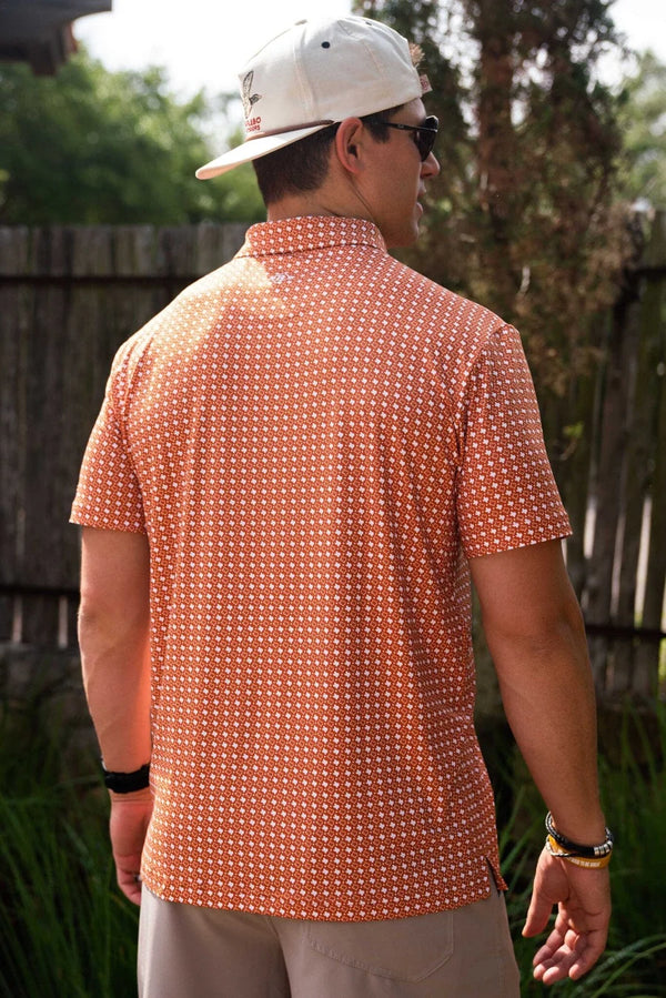 Performance Polo - Texas Orange