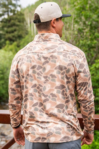 Performance Quarter Zip - Pintail Camo