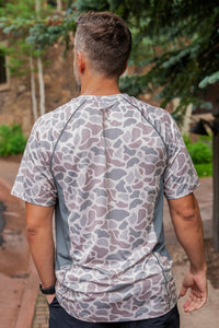 Performance Tee Short Sleeve - Classic Deer Camo