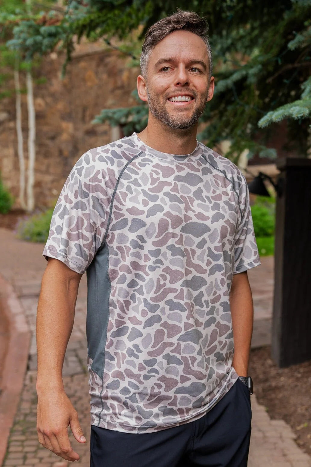 Performance Tee Short Sleeve - Classic Deer Camo