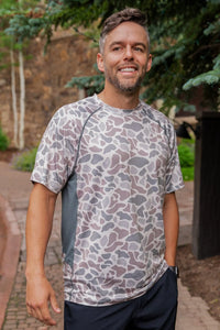 Performance Tee Short Sleeve - Classic Deer Camo