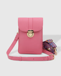 Fontaine Phone Bag - Lipstick Pink