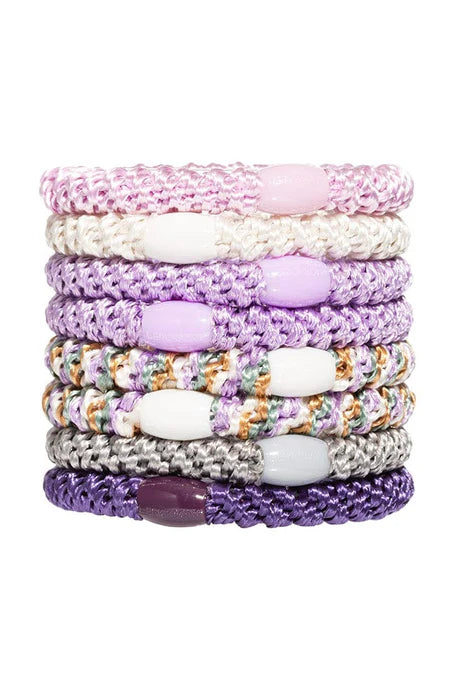 Grab & Go Ponytail Holders, 8 Pack Hair Ties
