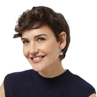 Mingle Disc French Wire Earrings