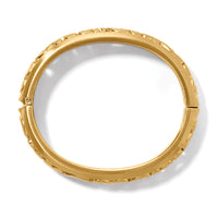 Contempo Medium Hinged Bangle - Gold