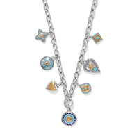 Mosaic Cerrillos Charm Necklace