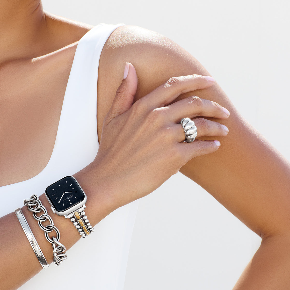 Pretty Tough Two-Tone Watch Band