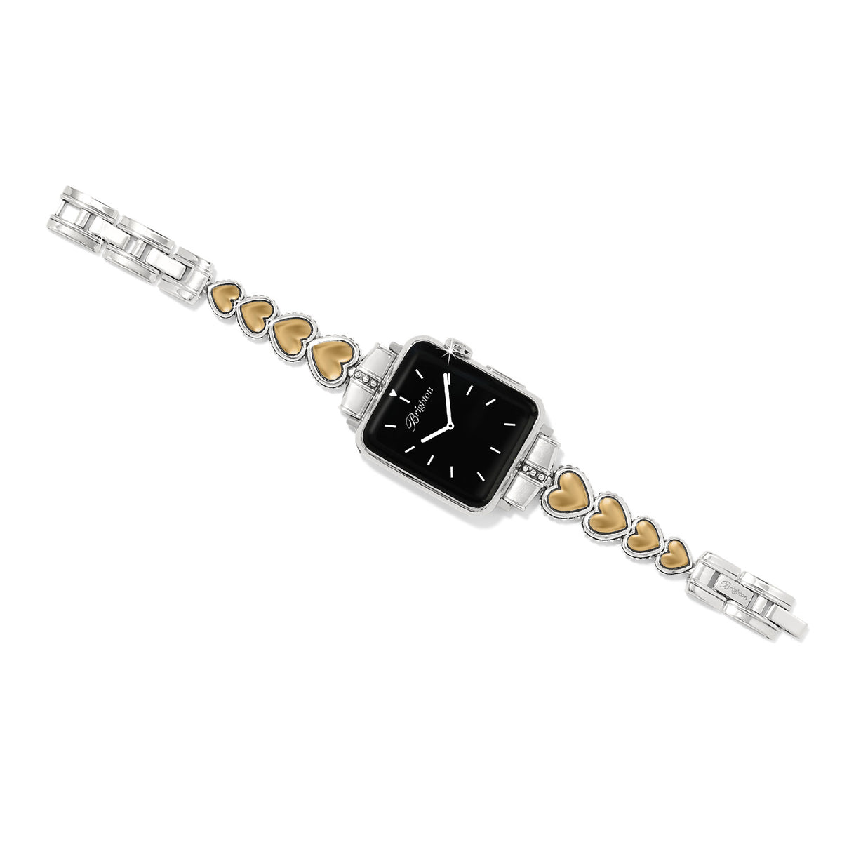 Pretty Tough Two-Tone Heart Watch Band