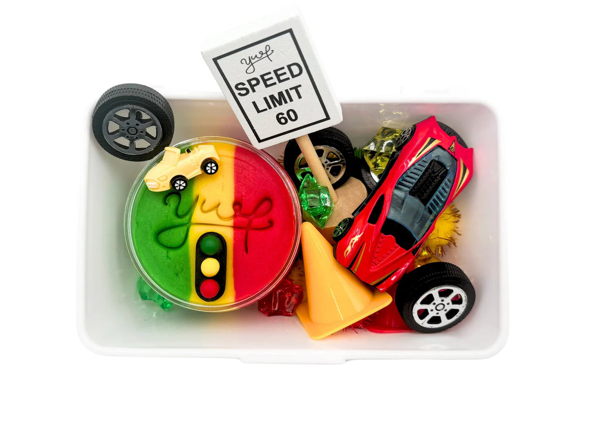 Race Car Mini Sensory Kit