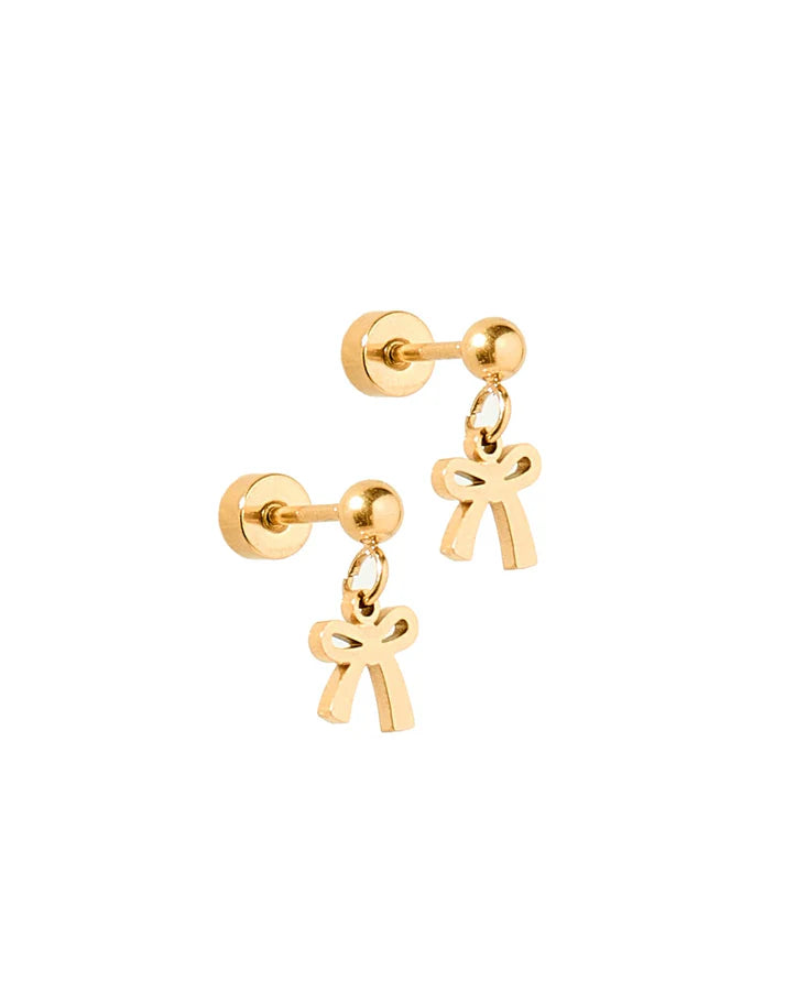 Screwback Stud - Millie - Bow