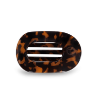 Round Flat Hair Clip | Medium | Tortoise