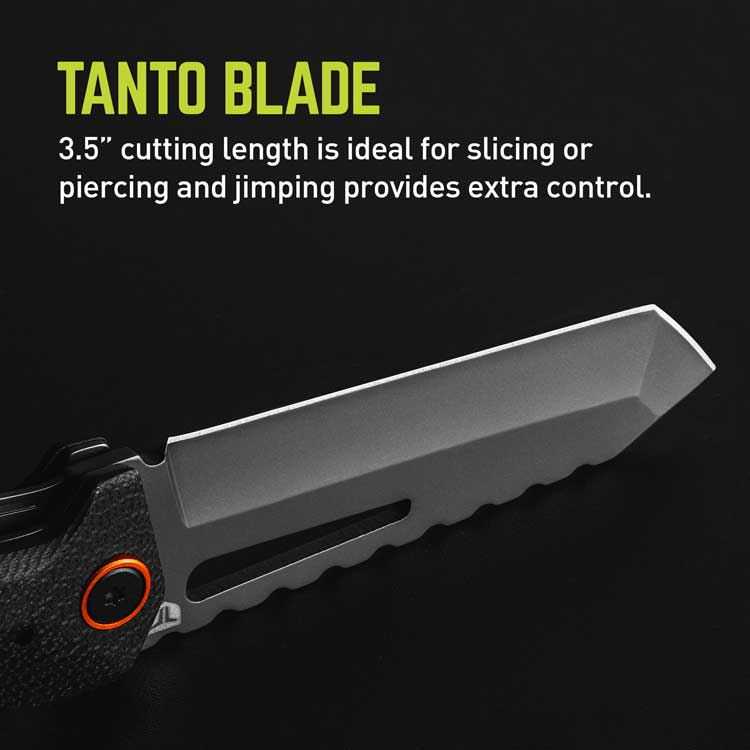 True Utility 3 Stainless Steel Ball Bearing Flipper Knife
