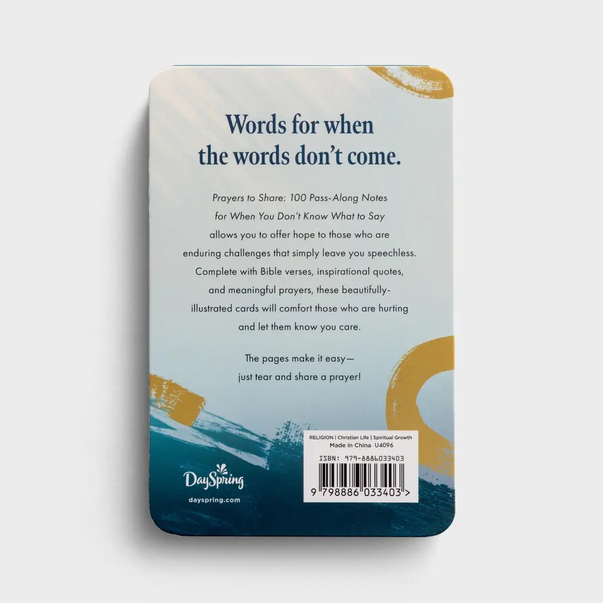 Prayers to Share: 100 Pass-Along Notes for When You Don't Know What to Say