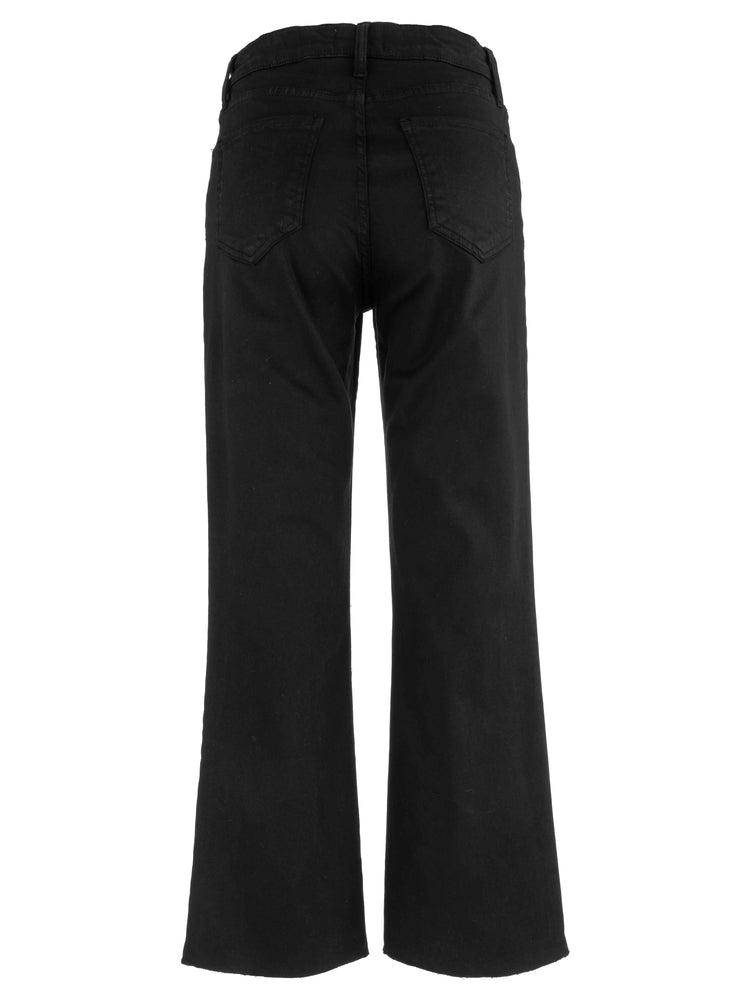 Kelsey High Rise Ankle Jean - Black