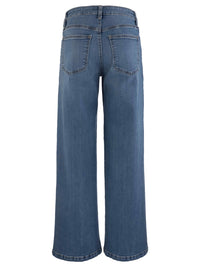Jean High Rise Wide Leg Jean