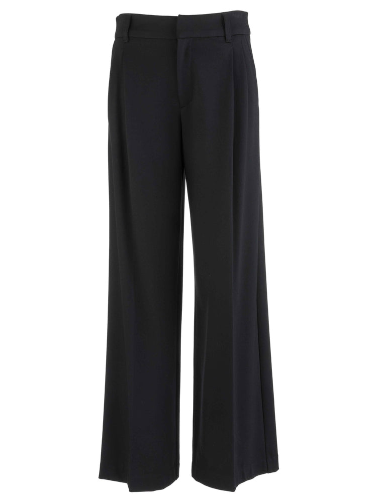 Cheryl Super High Rise Wide Leg Pant - Black