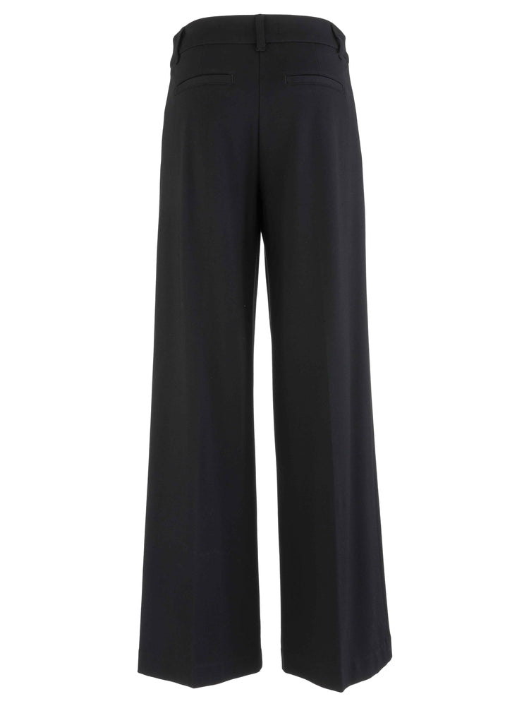 Cheryl Super High Rise Wide Leg Pant - Black