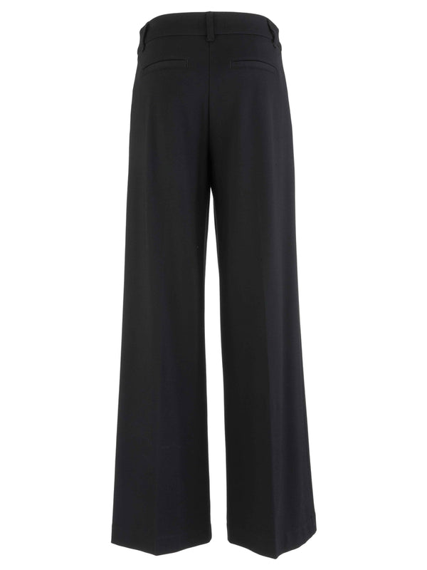 Cheryl Super High Rise Wide Leg Pant - Black