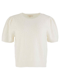 Faith Scoop Neck Short Sleeve Sweater
