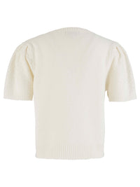 Faith Scoop Neck Short Sleeve Sweater