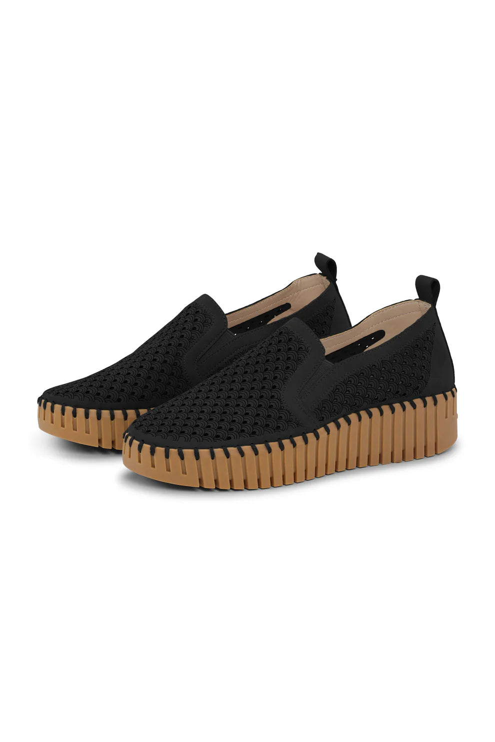 Tulip Slip On - Black/Mocca