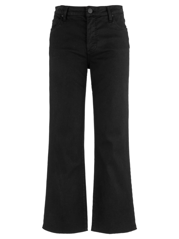 Kelsey High Rise Ankle Jean - Black