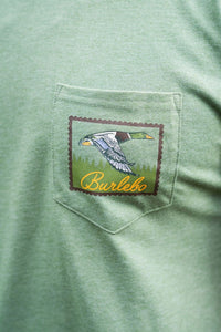 Vintage Duck Stamp - SS - Heather Olive