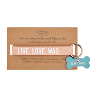 Dog Charm Collar - Live Love Wag