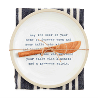 May The Doors Appetizer Plate Set