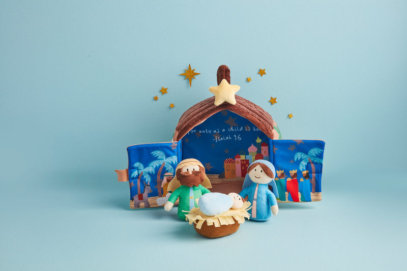 Mud Pie Musical Nativity Plush Set