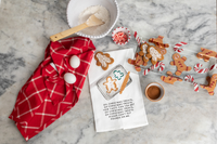 Mud Pie Christmas Gingerbread Man Towel