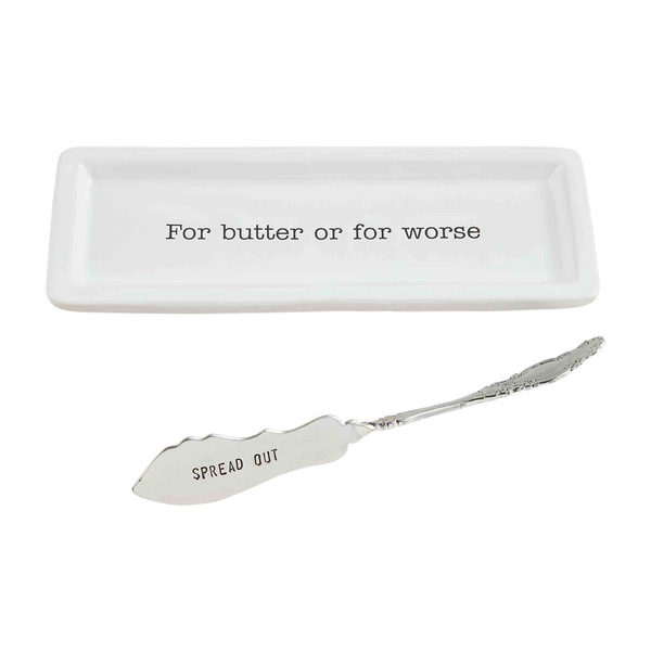 Ceramic Butter Dish Set