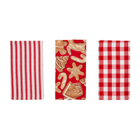 Mud Pie Gingerbread House Towel Set