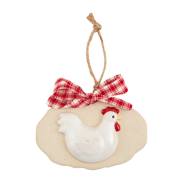 Mud Pie Farm Animal Ornament