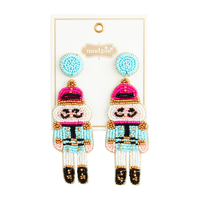 Holiday Beaded Earrings