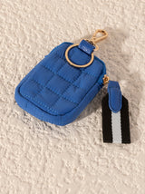 Ezra Quilted Nylon Clip-On Pouch - Ultramarine