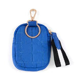 Ezra Quilted Nylon Clip-On Pouch - Ultramarine
